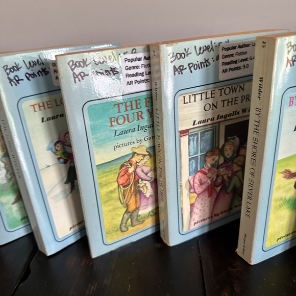 The Little House Books by Laura Ingalls Wilder - Complete Set of 8 Books - Picture 8 of 13